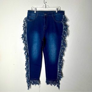 Shein, Plus, Women’s, jeans, Size 2X, blue, medium wash, NEW